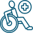 Person in wheelchair icon